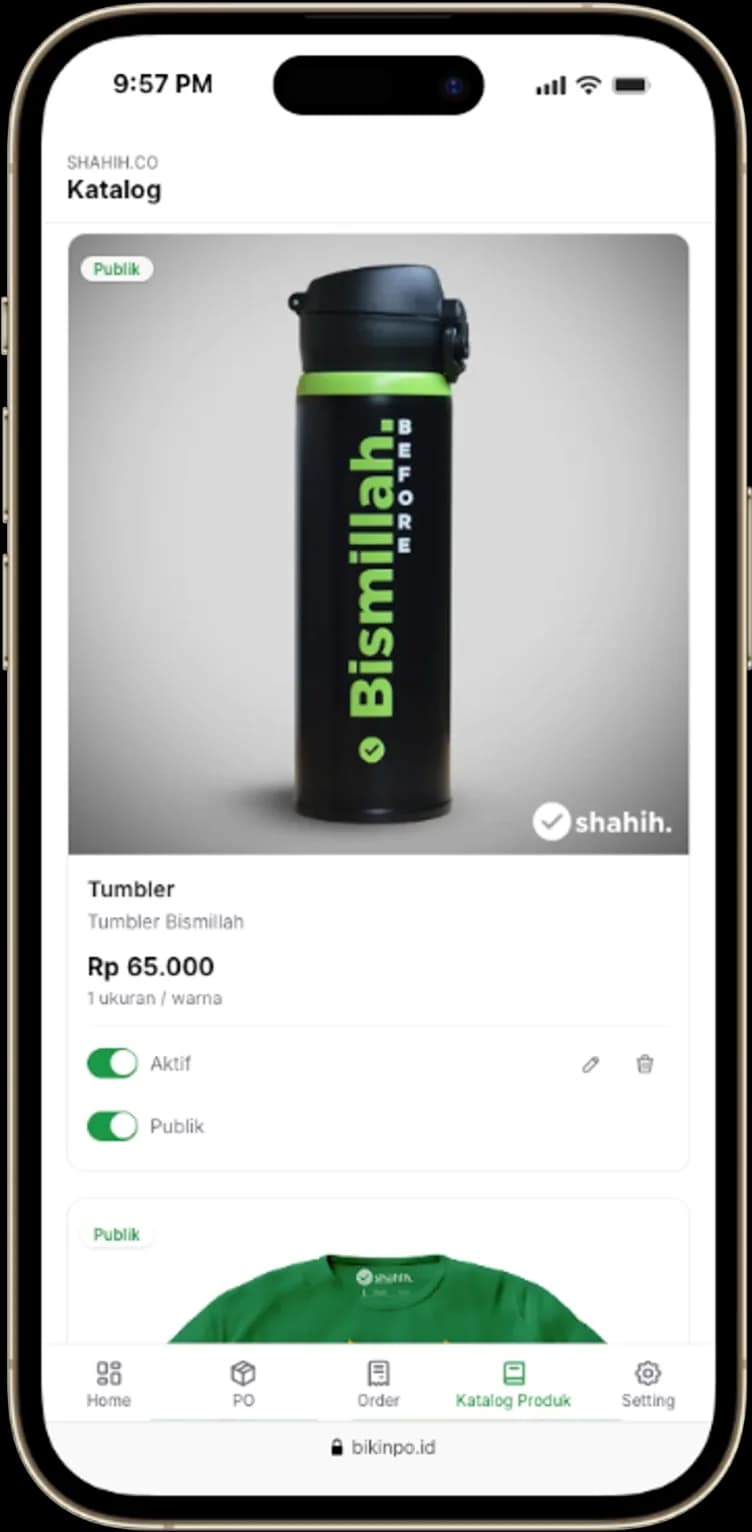 Detail Produk dagangin